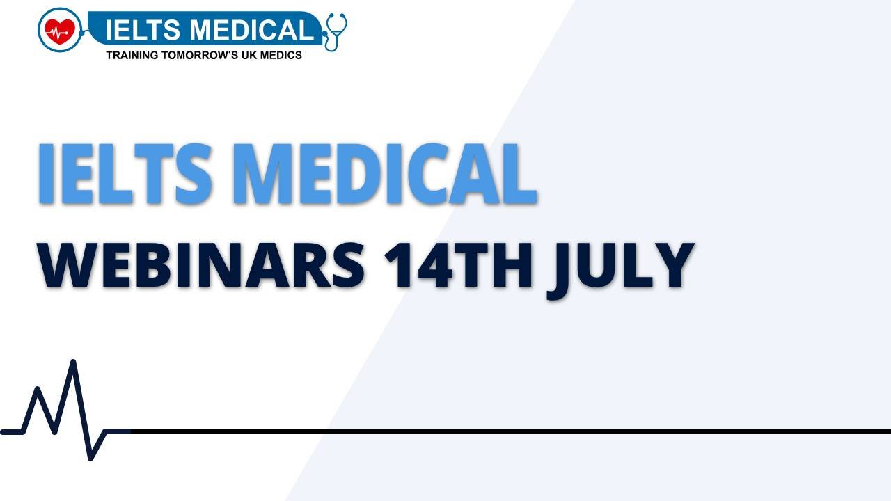 Upcoming Webinars 14th July 